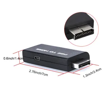 New PS2 To HDMI Audio Video Cable Converter Adapter With 3.5mm Audio Output Monitor For HDTV DOM668
New PS2 To HDMI Audio Video Cable Converter Adapter With 3.5mm Audio Output Monitor For HDTV DOM668