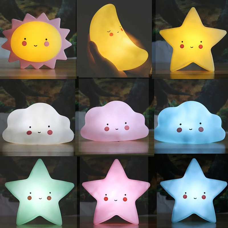 INS Nordic Style Luminous Led Lamp Kids Toy Creative Moon Star Sun Night Light Table Desktop Ornaments Children Room Decoration
INS Nordic Style Luminous Led Lamp Kids Toy Creative Moon Star Sun Night Light Table Desktop Ornaments Children Room Decoration