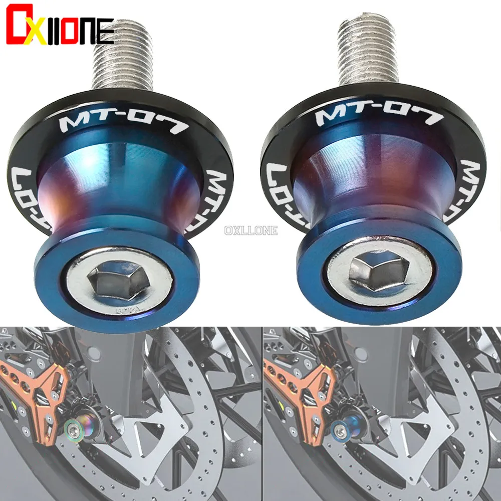 For Yamaha MT07 MT-07 MT 07 Motorcycle stands screws Swingarm Spools slider 6MM swing arm Sliders Swingarm Spools Stand Screws
For Yamaha MT07 MT-07 MT 07 Motorcycle stands screws Swingarm Spools slider 6MM swing arm Sliders Swingarm Spools Stand Screws