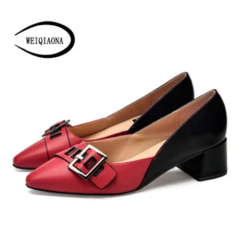 WEIQIAONA 2018 Brand Design Casual Shoes Women Elegant High Heels Fashion Pumps Pionted Toe Party Shoes
WEIQIAONA 2018 Brand Design Casual Shoes Women Elegant High Heels Fashion Pumps Pionted Toe Party Shoes