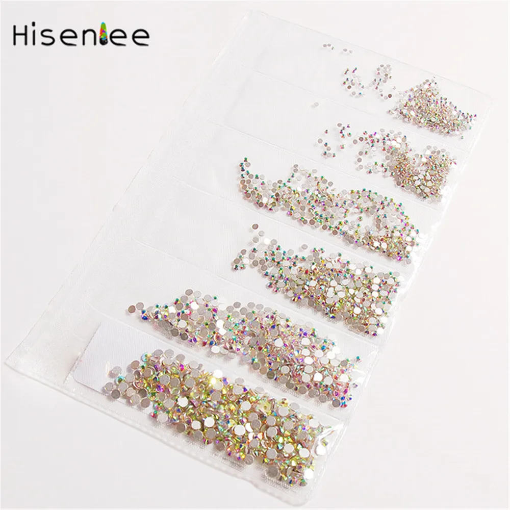 1728pcs Clear Crystal Glass Stones SS3-SS10 Multi Small Sizes Nail Art Flat Back Non Hotfix Rhinestone For Nails 3D Nail Art
1728pcs Clear Crystal Glass Stones SS3-SS10 Multi Small Sizes Nail Art Flat Back Non Hotfix Rhinestone For Nails 3D Nail Art