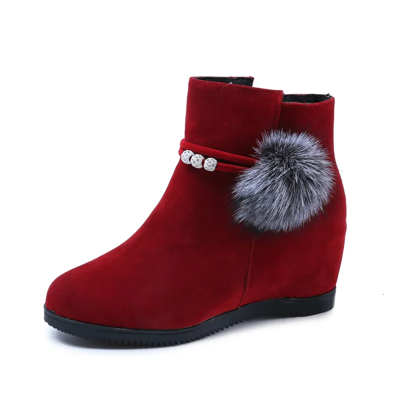 New Women Snow Boots Fashion Rhinestones Warm Women Ankle Boots Casual Increase Flat Cotton Shoes Student Female Platform Boots
New Women Snow Boots Fashion Rhinestones Warm Women Ankle Boots Casual Increase Flat Cotton Shoes Student Female Platform Boots