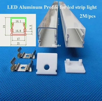 11-15pcs 2M led channel for led double row bar light, two row led strips light 5050 3528 2835 5630
11-15pcs 2M led channel for led double row bar light, two row led strips light 5050 3528 2835 5630