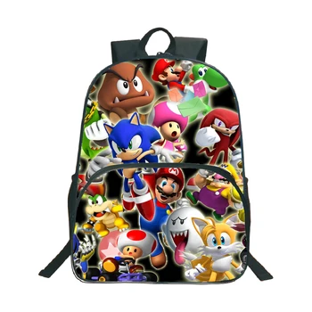 Children Boys Girls Sonic School Backpack Teens Students Backpacks Fashion Popular Pattern Laptop Backpack
Children Boys Girls Sonic School Backpack Teens Students Backpacks Fashion Popular Pattern Laptop Backpack