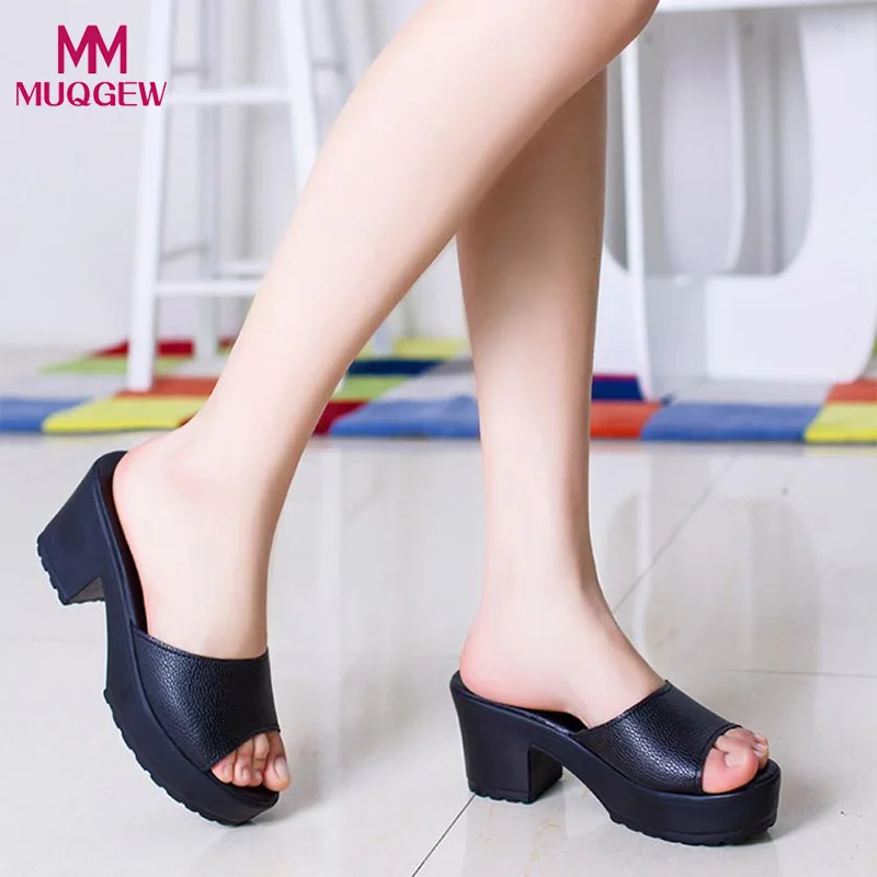 2018 Sexy Shoes Women Slides Fashion High Heeled Platform Soft Ladies Wedges Flip Flop Sandals Female Elegant Shoes
2018 Sexy Shoes Women Slides Fashion High Heeled Platform Soft Ladies Wedges Flip Flop Sandals Female Elegant Shoes