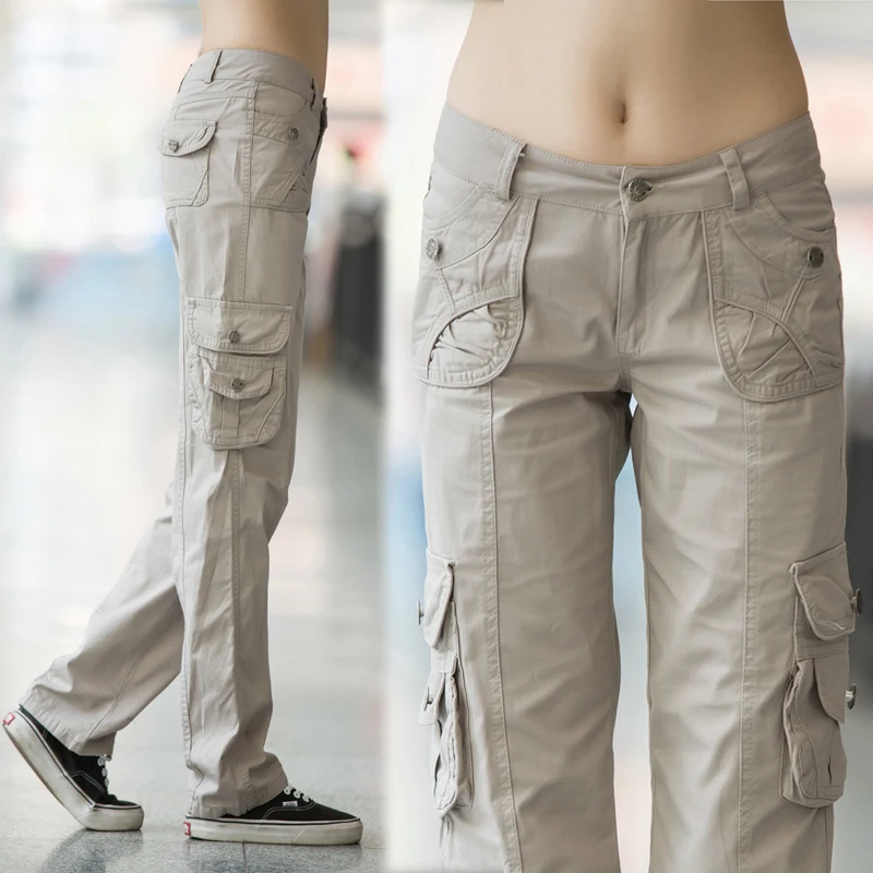 Military cargo pants women Army high waist loose Multi-pocket Pant versatile cotton Trousers ladies Street Jogger sweatpants new
Military cargo pants women Army high waist loose Multi-pocket Pant versatile cotton Trousers ladies Street Jogger sweatpants new