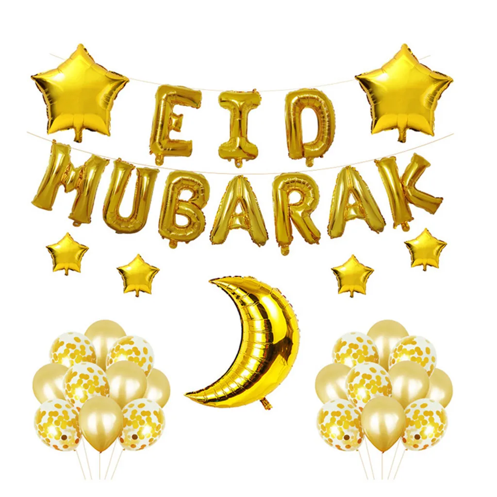 Muslim Balloon Round Sequin Balloon 18 Inch Note Eid Al-Fitr Balloon Muslim Party Decorations Kid Baloons Evening Balloons
Muslim Balloon Round Sequin Balloon 18 Inch Note Eid Al-Fitr Balloon Muslim Party Decorations Kid Baloons Evening Balloons