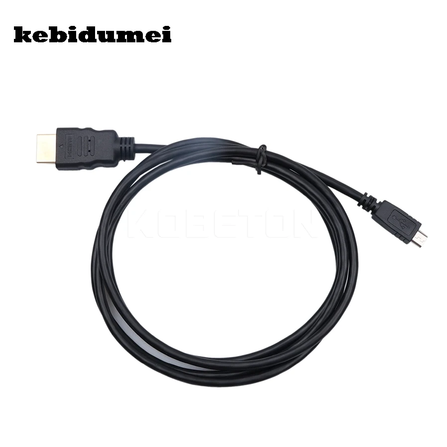 kebidumei Male-Female 1080P Micro USB To HDMI Adapter Cable conventer For Samsung Galaxy HDTV
kebidumei Male-Female 1080P Micro USB To HDMI Adapter Cable conventer For Samsung Galaxy HDTV