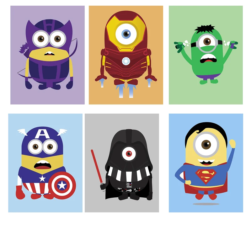 DIY Diamond Painting Cross Stitch Cartoon Minion Needlework Home Decor Full Rhinestone Mosaic Embroidery Despicable Me
DIY Diamond Painting Cross Stitch Cartoon Minion Needlework Home Decor Full Rhinestone Mosaic Embroidery Despicable Me
