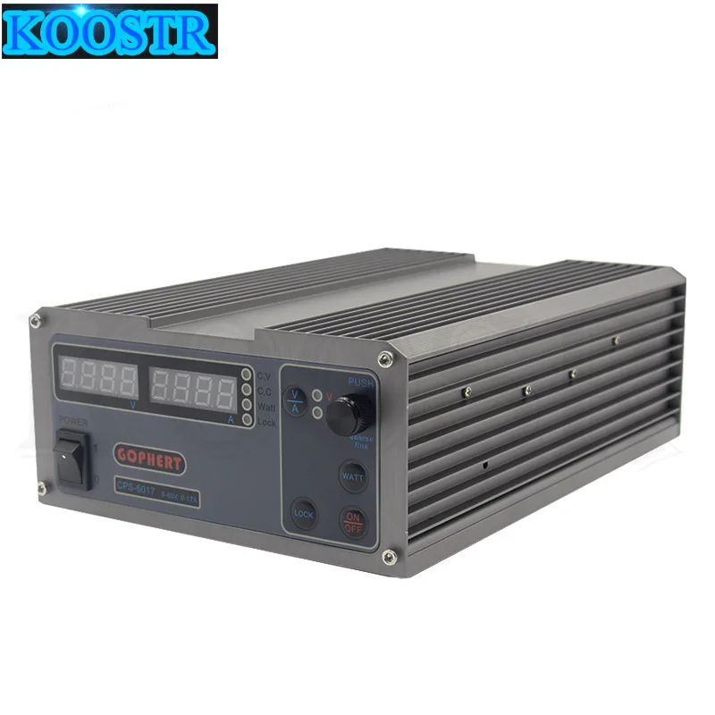 

CPS-6017 Updated Version 1000W 0-60V/0-17A,High Power Digital Adjustable DC Power Supply CPS6017 220V