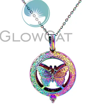 CC830 Rainbow Colors Flower Butterfly Beads Cage Pendant Essential Oil Diffuser Aroma Pearl Cage Locket Necklace
CC830 Rainbow Colors Flower Butterfly Beads Cage Pendant Essential Oil Diffuser Aroma Pearl Cage Locket Necklace