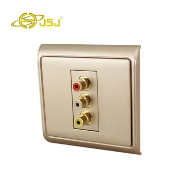 JSJ N86-901 + 611 AV-line audio and video outlets panel set-top box connected to the projector free shipping
JSJ N86-901 + 611 AV-line audio and video outlets panel set-top box connected to the projector free shipping