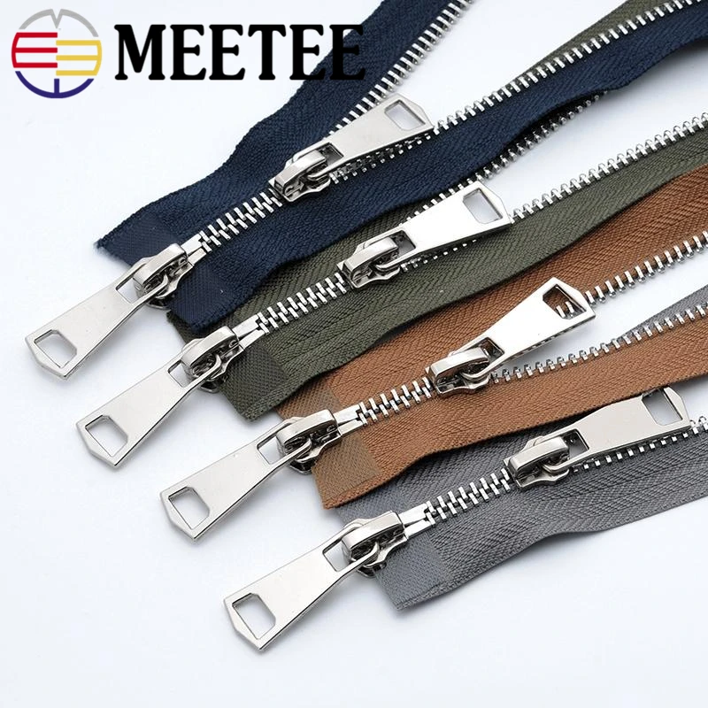 1Pc Silver Teeth 5# 120cm Double Sliders Metal Zipper For Sewing Open-end Zippers For Jackets Coat DIY Garment Accessories A3-8
1Pc Silver Teeth 5# 120cm Double Sliders Metal Zipper For Sewing Open-end Zippers For Jackets Coat DIY Garment Accessories A3-8
