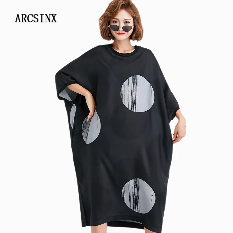 ARCSINX Korean Women's Dress Oversized 10XL 9XL 8XL 7XL Casual Korean Black Dress Women Summer Dresses And Sundresses Woman
ARCSINX Korean Women's Dress Oversized 10XL 9XL 8XL 7XL Casual Korean Black Dress Women Summer Dresses And Sundresses Woman