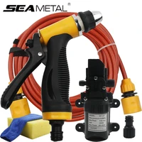 Car Washer 12V Gun Pump High Pressure Cleaner Care Washing Machine Electric Cleaning Auto Wash maintenance Tool Accessories image