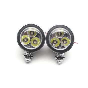 10MM Chrome Metal Motorcycle Fog Lamp Passing Driving Spot Light Auxiliary Lamps Head LED DC12V For Harley Chopper Cruiser
10MM Chrome Metal Motorcycle Fog Lamp Passing Driving Spot Light Auxiliary Lamps Head LED DC12V For Harley Chopper Cruiser