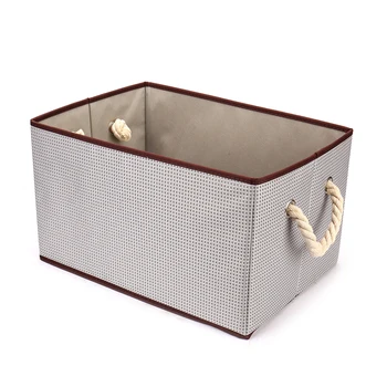 No Lid Folding Clothing Storage Box Clutter Storage Box Jacquard Cloth Collapsible Storage Bin TAOSCIL
No Lid Folding Clothing Storage Box Clutter Storage Box Jacquard Cloth Collapsible Storage Bin TAOSCIL
