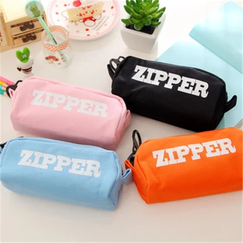 DL AQ02 South Korea stationery simple small fresh pencil box canvas large capacity for creative learning activities small gift
DL AQ02 South Korea stationery simple small fresh pencil box canvas large capacity for creative learning activities small gift