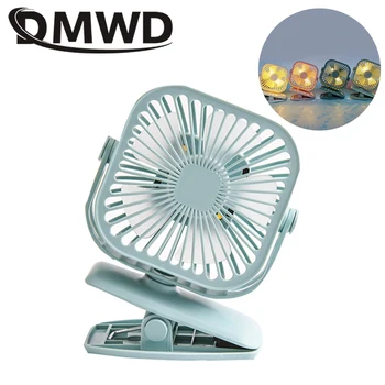 DMWD Portable Mini Clip Desktop Air Conditioner Fan Electric USB Rechargeable Conditioning Cooler LED Light Cooling Ventilator
DMWD Portable Mini Clip Desktop Air Conditioner Fan Electric USB Rechargeable Conditioning Cooler LED Light Cooling Ventilator