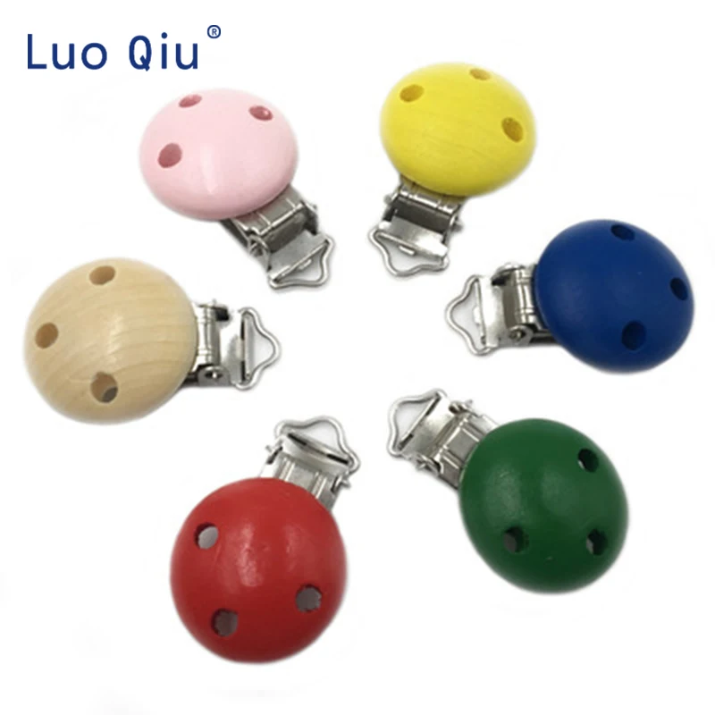 Round Wooden Three Holes Clip for DIY Baby Molar Pacifier Chain Holder Clamp Teething Necklace Accessories Pendant
Round Wooden Three Holes Clip for DIY Baby Molar Pacifier Chain Holder Clamp Teething Necklace Accessories Pendant