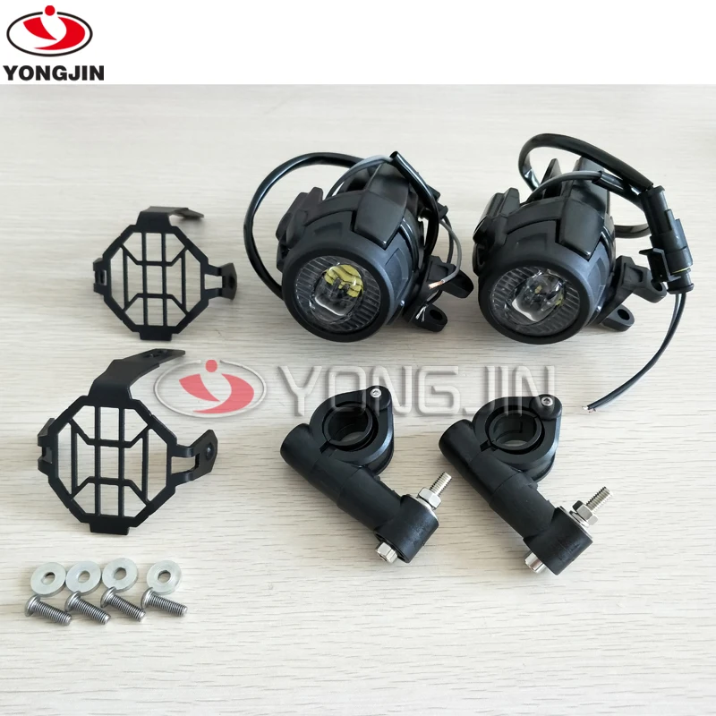 Universal Motorcycle LED Auxiliary Fog Light Assemblie Driving Lamp 40W Headlight For BMW R1200GS/ADV/F800GS/F700GS/F650FS/
Universal Motorcycle LED Auxiliary Fog Light Assemblie Driving Lamp 40W Headlight For BMW R1200GS/ADV/F800GS/F700GS/F650FS/