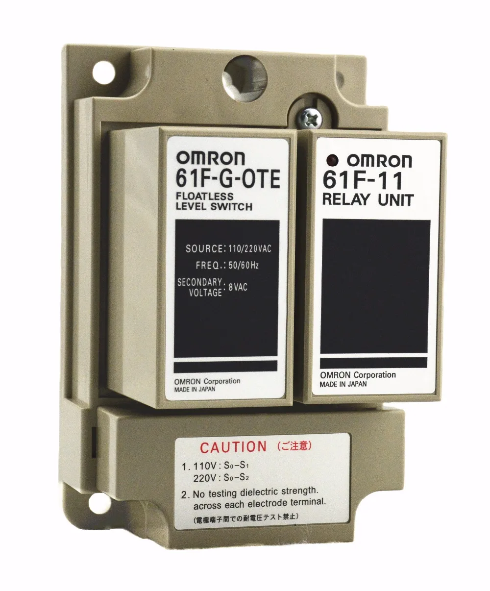 61F-G-OTE 110/220V 50/60Hz OMRON relay electronic component Solid State Relays Water level controller for Liquid level switch
61F-G-OTE 110/220V 50/60Hz OMRON relay electronic component Solid State Relays Water level controller for Liquid level switch