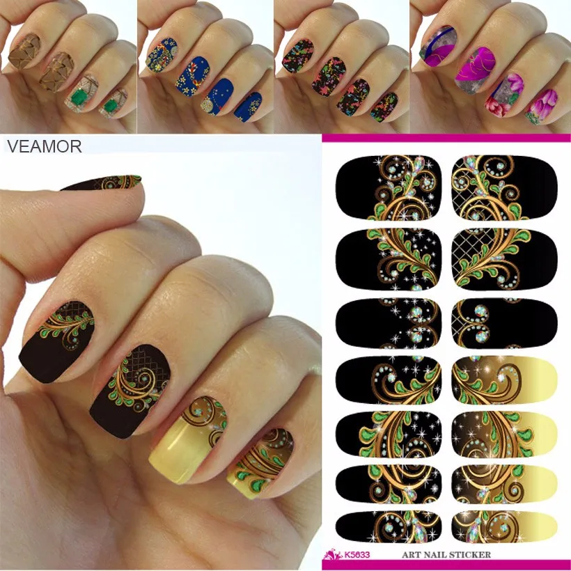 Nail Stickers 5Pcs/Lot 5 Colors 3D Water Transfer Nail Decoration Nail Art Tips Stickers Decal Nail Tips Elegant Seires
Nail Stickers 5Pcs/Lot 5 Colors 3D Water Transfer Nail Decoration Nail Art Tips Stickers Decal Nail Tips Elegant Seires