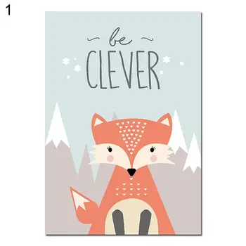New Lovely Cartoon Fox Owl Deer Nordic Canvas Painting Art Print Poster Picture Wall Baby Room Children Bedroom Home Decoration 
New Lovely Cartoon Fox Owl Deer Nordic Canvas Painting Art Print Poster Picture Wall Baby Room Children Bedroom Home Decoration