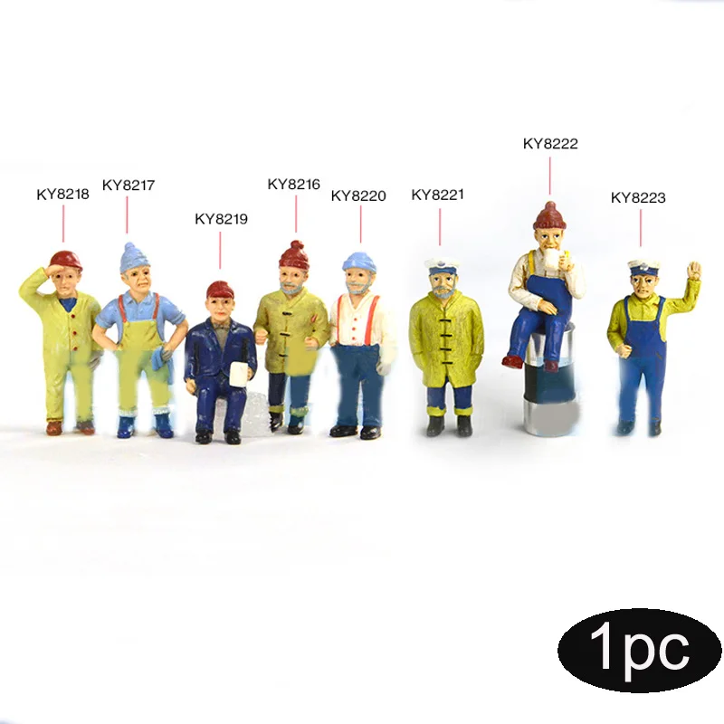 1PC Simulation Captain Ratio 1:50 Emulated Sailor Staff Doll Accessories for Fishing/Tug Boat/Proportional Ship/Work Ship Model
1PC Simulation Captain Ratio 1:50 Emulated Sailor Staff Doll Accessories for Fishing/Tug Boat/Proportional Ship/Work Ship Model