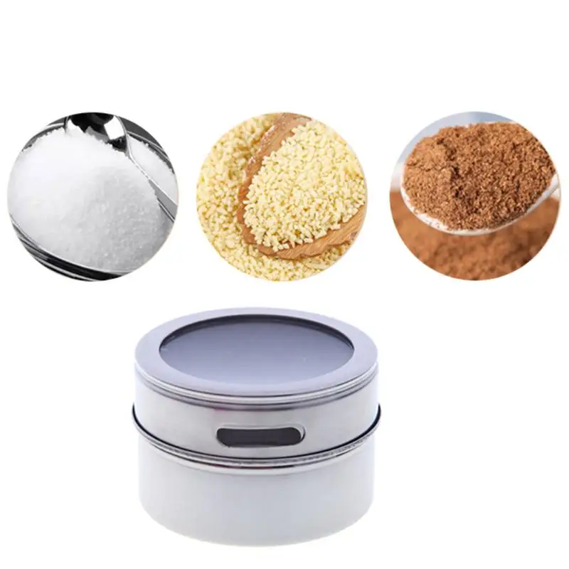 Stainless Steel Spice Jar Set Kitchen Rack Holder Non-Magnetic Visual Seasonings Containers Condiments Storage Box Kitchen tools
Stainless Steel Spice Jar Set Kitchen Rack Holder Non-Magnetic Visual Seasonings Containers Condiments Storage Box Kitchen tools