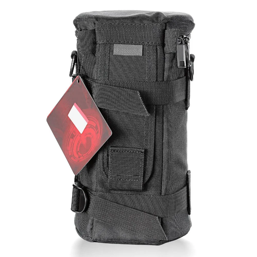 Neewer NW-L2070 Black Padded Water-Resistant Lens Pouch Bag with Shoulder Strap for 70-200mm Lens,Such as Canon 70-200/2.8IS
Neewer NW-L2070 Black Padded Water-Resistant Lens Pouch Bag with Shoulder Strap for 70-200mm Lens,Such as Canon 70-200/2.8IS