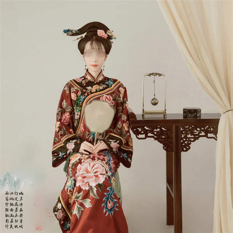 Костюм принцессы Qifu Wu Tou Sha Qing Dynasty, очень высококачественный изящный костюм с вышивкой, ханьфу для женщин, для ТВ-игр, ханьфу
Костюм принцессы Qifu Wu Tou Sha Qing Dynasty, очень высококачественный изящный костюм с вышивкой, ханьфу для женщин, для ТВ-игр, ханьфу
