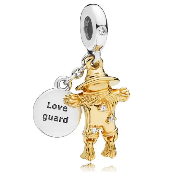 925 Sterling Silver Bead Charm Shine Scarecrow Guardian With Crystal Pendant Beads Fit Pandora Bracelet & Necklace Diy Jewelry
925 Sterling Silver Bead Charm Shine Scarecrow Guardian With Crystal Pendant Beads Fit Pandora Bracelet & Necklace Diy Jewelry