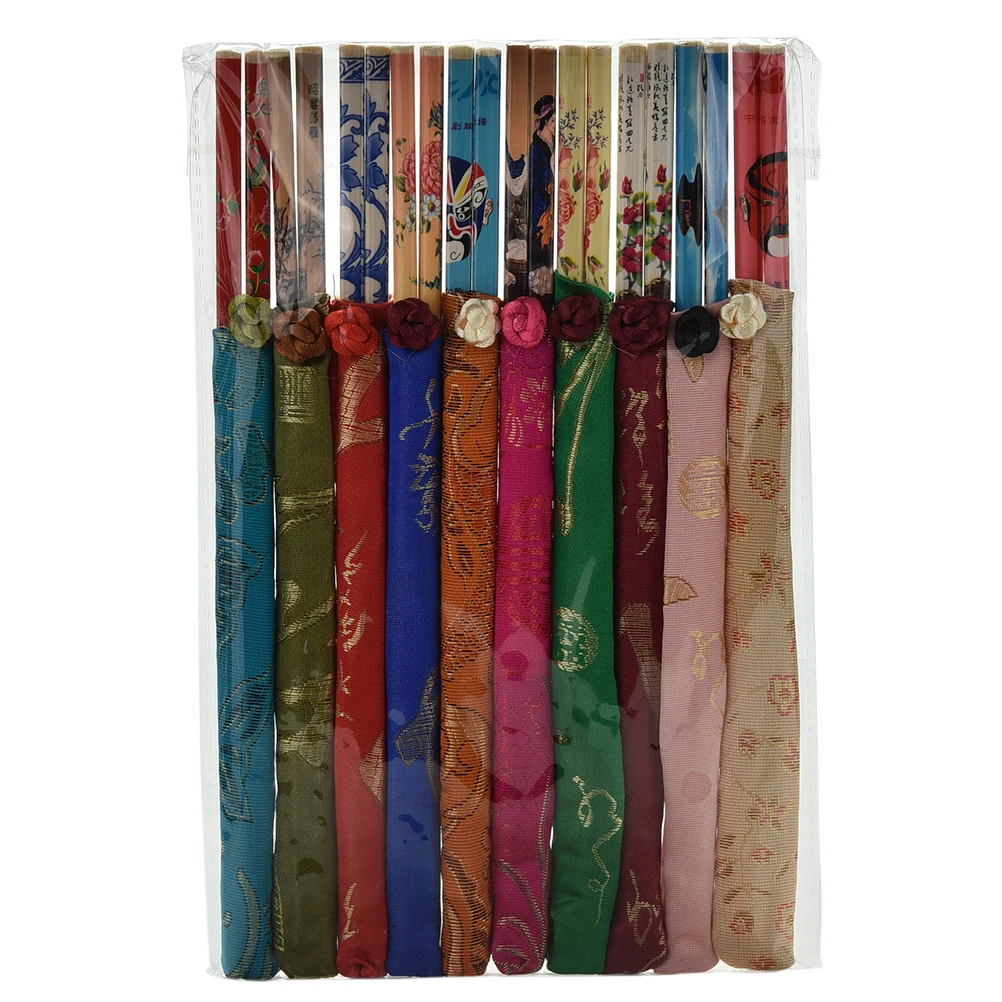 10 Pairs Ancient Pattern Print Bamboo Ecological Chopsticks Handmade Wooden Chopstick Set Kitchen Utensils with bag
10 Pairs Ancient Pattern Print Bamboo Ecological Chopsticks Handmade Wooden Chopstick Set Kitchen Utensils with bag