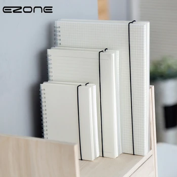 EZONE A5/A6/B5 Transparent Frosted PP Cover Notebook Line/Grid/Point/Blank Pages Bandage Coil Notebooks Simple Style Notebook
EZONE A5/A6/B5 Transparent Frosted PP Cover Notebook Line/Grid/Point/Blank Pages Bandage Coil Notebooks Simple Style Notebook