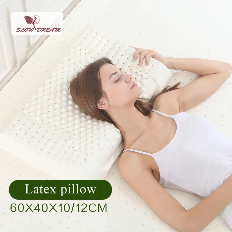 Slowdream Soft Pillow Home Textiles Bedding Thailand Natural Latex Pillow Healthy Care Neck Spine Slow Rebound Latex Pillow
Slowdream Soft Pillow Home Textiles Bedding Thailand Natural Latex Pillow Healthy Care Neck Spine Slow Rebound Latex Pillow
