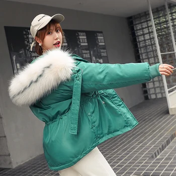 new 2020 Women Winter Short Jacket Mujer Hooded Parkas Winter Coat Women Loose Parka Fur Collar down Cotton Padded Jackets
new 2020 Women Winter Short Jacket Mujer Hooded Parkas Winter Coat Women Loose Parka Fur Collar down Cotton Padded Jackets