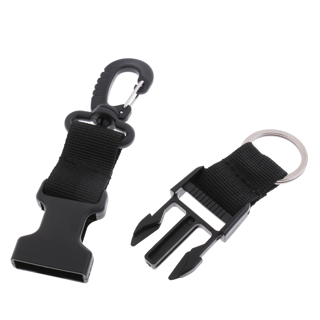 Heavy duty nylon webbing Scuba Diving Webbing Lanyard Strap with Quick Release Buckle Free Diving BCD Clip Gear Accessories Heavy duty nylon webbing Scuba Diving Webbing Lanyard Strap with Quick Release Buckle Free Diving BCD Clip Gear Accessories