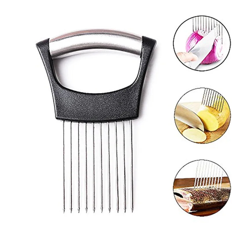 Onion Holder for Slicing All-In-One | Potato holder | Onion Cutter | Onion Chopper Stainless Steel
Onion Holder for Slicing All-In-One | Potato holder | Onion Cutter | Onion Chopper Stainless Steel