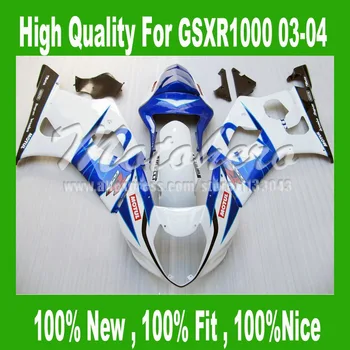 Blue white black fairings For k3 SUZUKI GSXR 1000 K3 03 04 GSX-R1000 03 04 GSXR1000 2003 2004 ABS Fairing Kits #S6TT2
Blue white black fairings For k3 SUZUKI GSXR 1000 K3 03 04 GSX-R1000 03 04 GSXR1000 2003 2004 ABS Fairing Kits #S6TT2