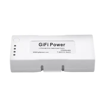 7.6V 1500mAh Large Capacity Replacement Battery Lipo Battery Lightweight Drone Battery For ZeroTech Dobby Selfie Drone
7.6V 1500mAh Large Capacity Replacement Battery Lipo Battery Lightweight Drone Battery For ZeroTech Dobby Selfie Drone
