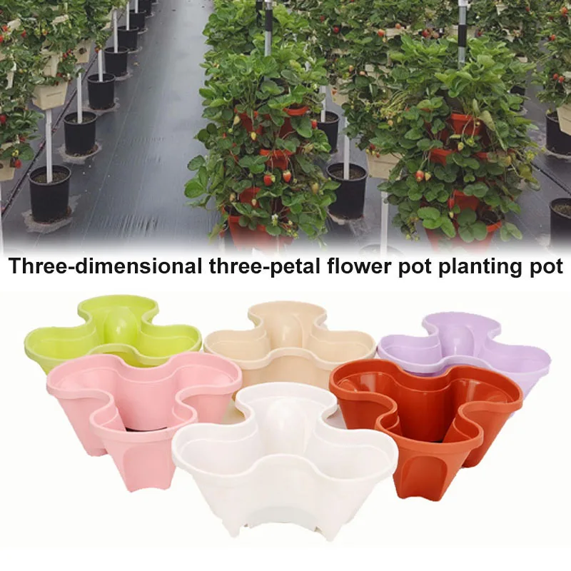 High 3D Stackable Gardening Pots Muticolor for Growing Flowers Herbs and Vegetables UEJ
High 3D Stackable Gardening Pots Muticolor for Growing Flowers Herbs and Vegetables UEJ