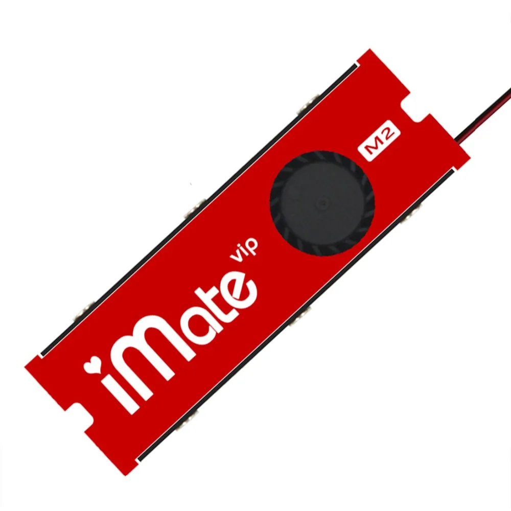 JEYI Cooling Warship iMate Fan NVME NGFF M.2 Heatsink SSD Aluminum alloy Sheet Thermal Conductivity Silicon Wafer Cooling Fan
JEYI Cooling Warship iMate Fan NVME NGFF M.2 Heatsink SSD Aluminum alloy Sheet Thermal Conductivity Silicon Wafer Cooling Fan