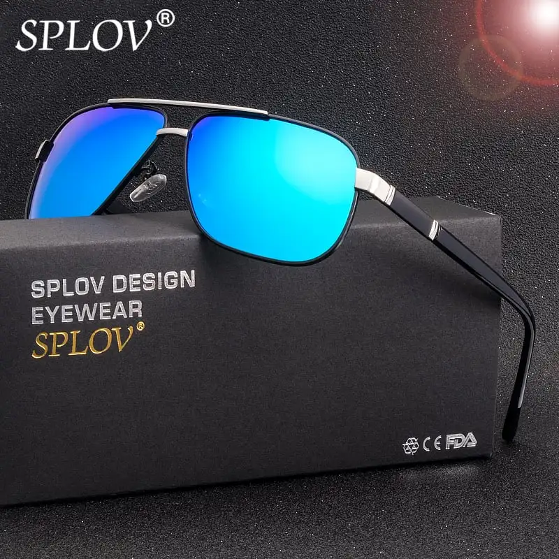 SPOLV New Fashion Men Polarized Sunglasses Retro Metal Frame Square Sun Glasses Brand Designer Driving Eyewear De Sol
SPOLV New Fashion Men Polarized Sunglasses Retro Metal Frame Square Sun Glasses Brand Designer Driving Eyewear De Sol