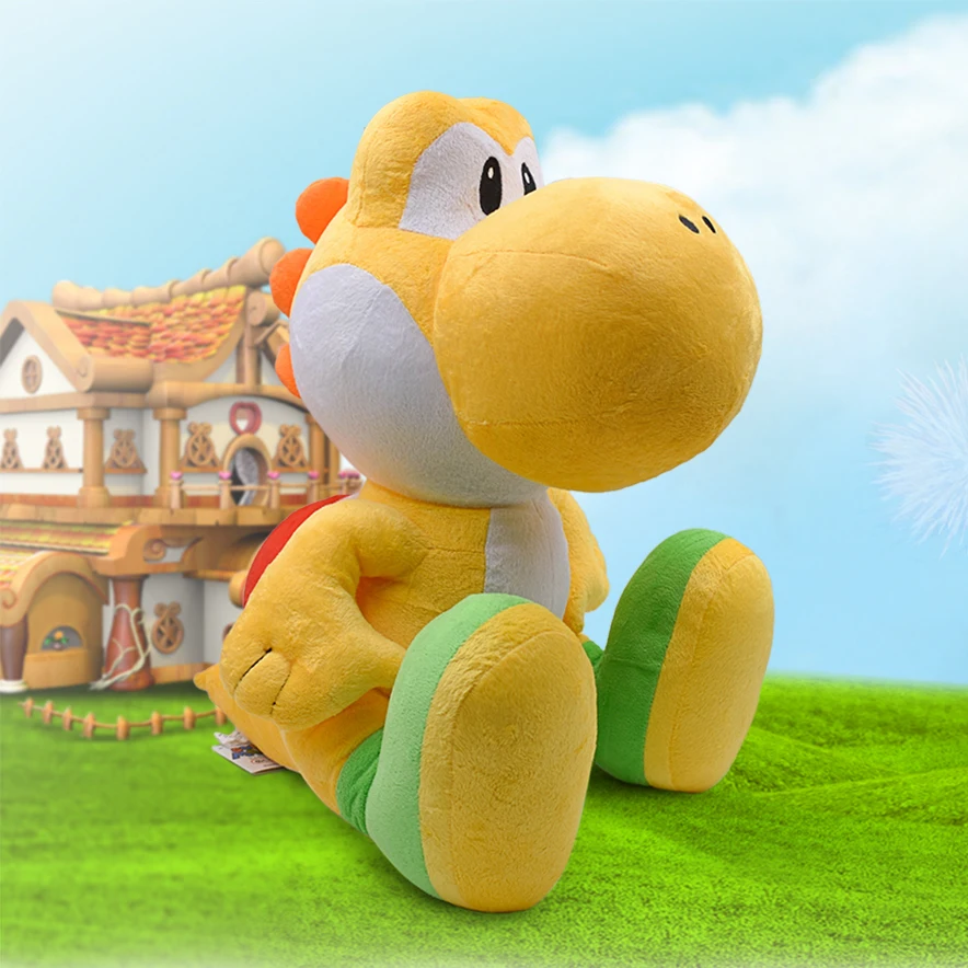 2018 NEW Super Mario 41cm Big Yellow Yoshi Dragon Plush Toys Cartoon Soft Stuffed Peluche Doll Children Baby Toy Christmas Gift
2018 NEW Super Mario 41cm Big Yellow Yoshi Dragon Plush Toys Cartoon Soft Stuffed Peluche Doll Children Baby Toy Christmas Gift
