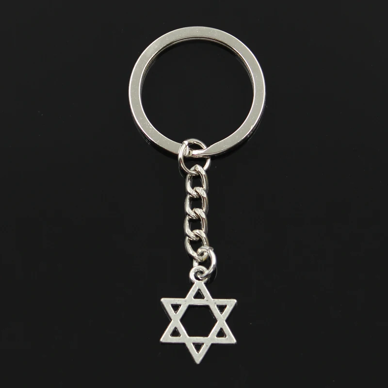 Fashion 30mm Key Ring Metal Key Chain Keychain Jewelry Antique Silver Plated star of david shield 21x16mm Pendant
Fashion 30mm Key Ring Metal Key Chain Keychain Jewelry Antique Silver Plated star of david shield 21x16mm Pendant
