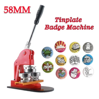 1PC Manual Badge Making Machine With 58MM Mold Tinplate Badge Machine Badge Making Aluminum Alloy Badge Machine
1PC Manual Badge Making Machine With 58MM Mold Tinplate Badge Machine Badge Making Aluminum Alloy Badge Machine