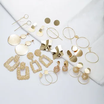 New Fashion Drop Earrings For Women Geometric Earrings Wedding Party Vintage Brincos Gifts Bohemian Bijoux Wholesale
New Fashion Drop Earrings For Women Geometric Earrings Wedding Party Vintage Brincos Gifts Bohemian Bijoux Wholesale