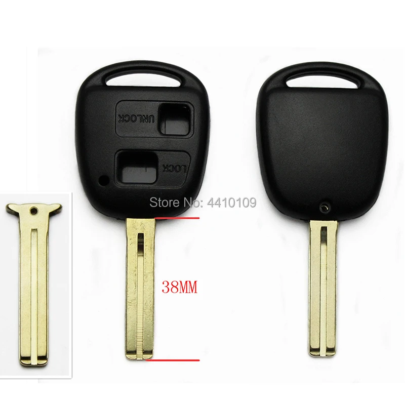 2Button Remote Car Key Shell Replacement For Lexus GX470 RX350 ES300 RX300 RX400h SC GS LS Uncut Blade 38mm With logo
2Button Remote Car Key Shell Replacement For Lexus GX470 RX350 ES300 RX300 RX400h SC GS LS Uncut Blade 38mm With logo