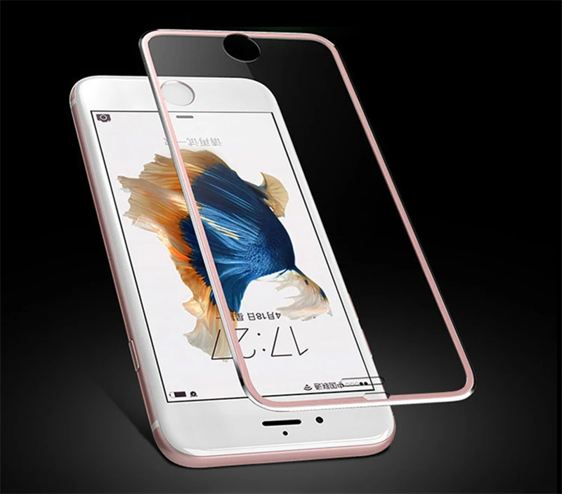Алюминиевый сплав чехол из закаленного стекла для телефона Iphone 6 6S 8 7 Plus I Phone aeProduct.getSubject()